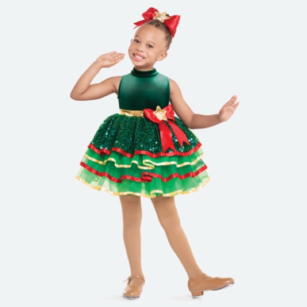 Revolution dance - Christmas WREATHS AND WISHES dance costume